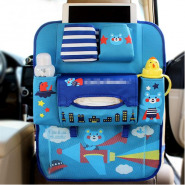 1 Piece Of Multi-Design Kids Car Back Seat Organizer, Blue Door & Seat Back Organizers TilyExpress 2
