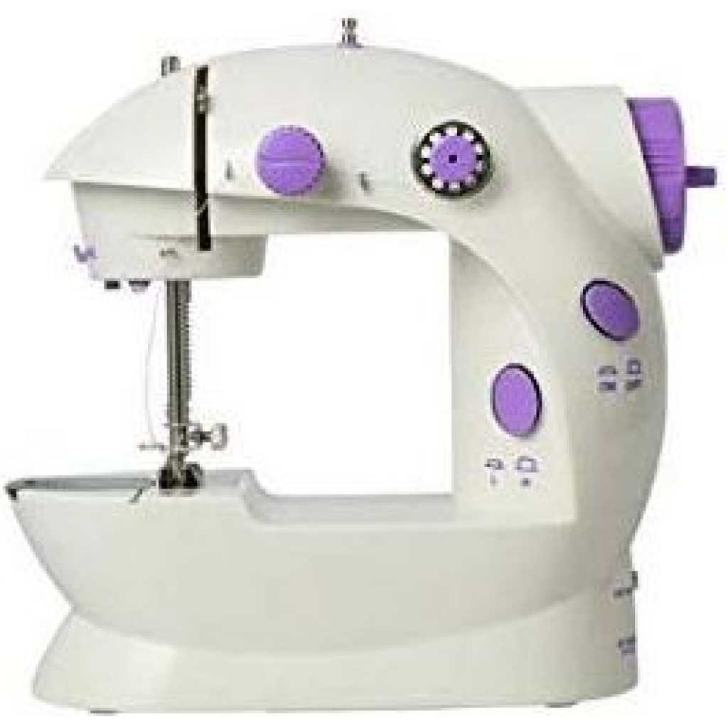 Sew Easy Mini Sewing Machine - White,Purple