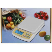 Multipurpose Digital Kitchen Weighing Scale With Max Capacity Of 10Kg- White