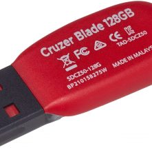 SanDisk 128GB Cruzer Blade USB 2.0 Flash Drive - SDCZ50-128G-B35