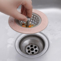 Drain Stopper Rubber Sink Plug Filter, Color May Vary