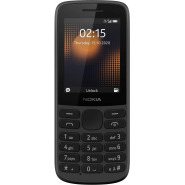 Nokia 215 4G Dual SIM 4G Phone with Long Battery Life, Multiplayer Games, Wireless FM Radio and Durable Ergonomic Design – Black
