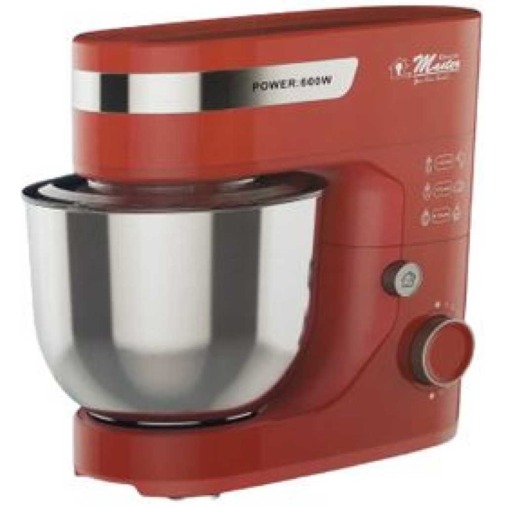 Electro Master EM-STM-1248 Stand Mixer – Red Cake Mixers TilyExpress