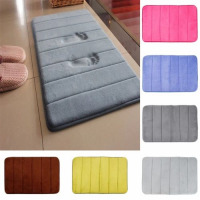Kitchen Door Floor 40*60cm Bathroom Carpet Rug Memory Foam, Color May Vary Area Rugs TilyExpress 9