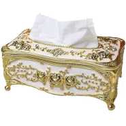 Tissue Box Napkin Holder Paper Case Cover For Table Decor, Cream