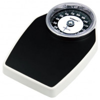 Kinlee Personal Body Weight Bathroom & Mechanical Weighing Scale, Black
