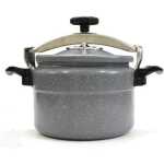 HTH 8L Granite Pressure Cooker Saucepan -Grey .