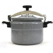 HTH 6L Granite Pressure Cooker Saucepan -Grey