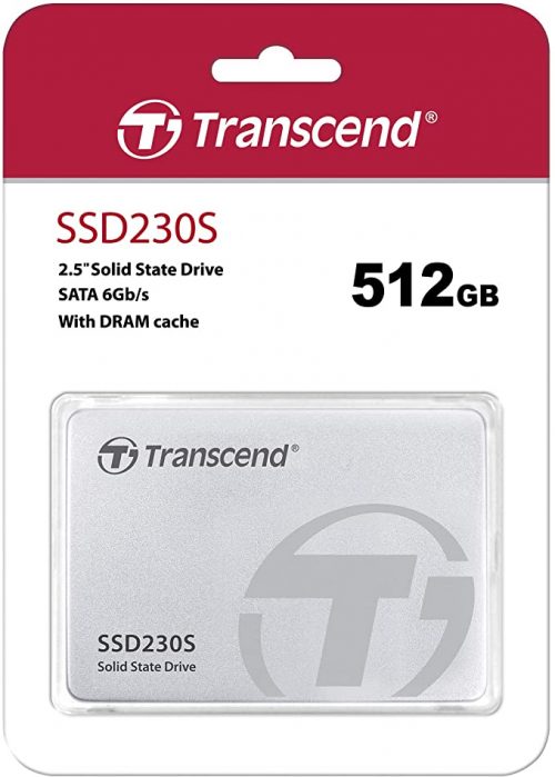 Transcend TS256GSSD230S 512GB SATA III 6Gb/s SSD230S 2.5" Solid State Drive