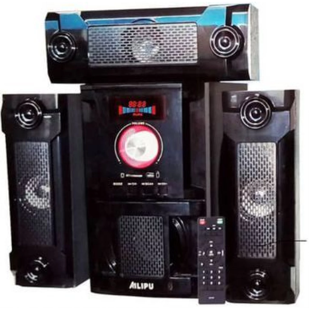 AILIPU Woofers Speaker Home Theater System – SP-2385 – Black Home Theater Systems TilyExpress