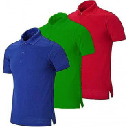 4 in 1 Pack of Men’s Polo Shirts – Black,Yellow,Green,Red Men's T-Shirts TilyExpress 12