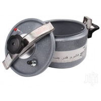 HTH 8L Granite Pressure Cooker Saucepan -Grey .