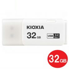 KIOXIA 32GB TransMemory U301 USB Flash Drive – White