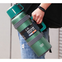 Zego Hot & Cold Stainless Steel Vaccum Insulated 4L, 72 Hour Flask - Color May Vary