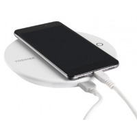 Toshiba Canvio For Smartphones 500GB Phone Backup Device and Charging Station - White