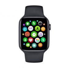 Smart Health and Fitness Smart Watch Compatible with Android and iOS Devices - Black