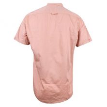 Mens Short Sleeved Shirt – Orange Men's Casual Button-Down Shirts