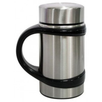 Stainless Steel Hot & Cold Travel Mug Vacuum Cup, 480ml, Silver Commuter & Travel Mugs TilyExpress 2