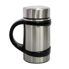 Stainless Steel Hot & Cold Travel Mug Vacuum Cup, 480ml, Silver Commuter & Travel Mugs TilyExpress
