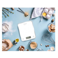 Tefal Kitchen Weighing Scale Optiss – BC5000V2, Max 5kg-White
