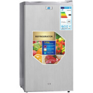 ADH 90 Litres Fridge, Single Door Refrigerator – Silver ADH Fridges TilyExpress