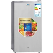 ADH 120 Litres Fridge, Single Door Refrigerator - Silver