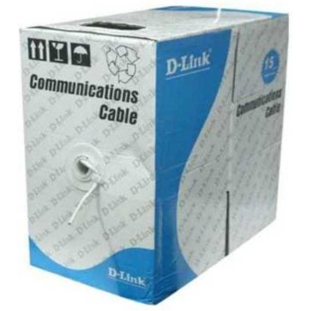 D-Link CAT6 LAN Ethernet Copper Coated Clad Aluminium Cable