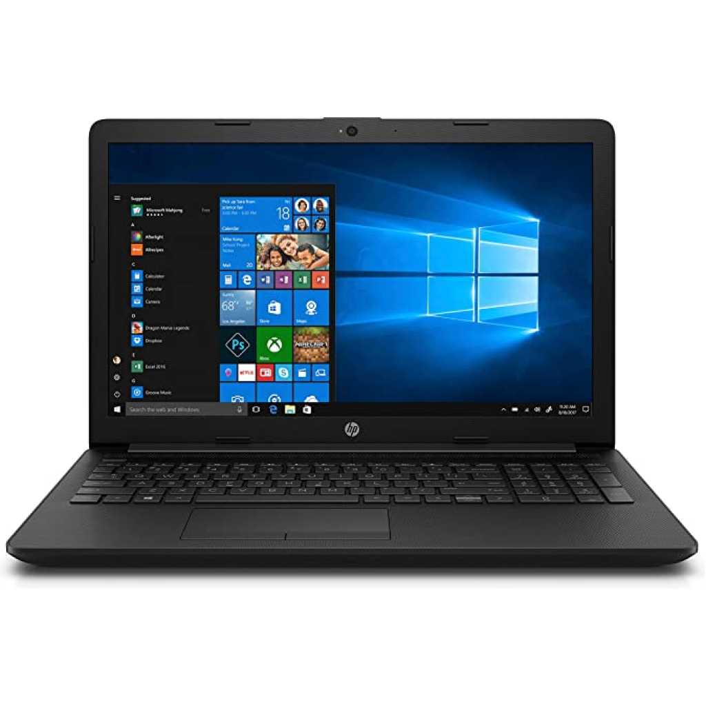 HP 15 Intel Celeron 4GB RAM 500GB HDD Laptop PC Windows 10 - Black