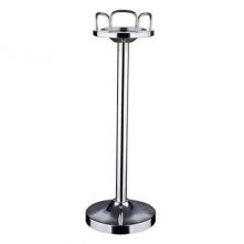 Stainless steel Champagne ,Wine Ice Bucket Stand Holder -Silver