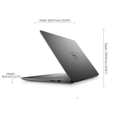 Dell Vostro 3401 11th Gen Intel i3-1115G4 14 inches FHD Display Laptop (8GB / 1TB HDD / Integrated Graphics / Windows 10 + MS Office / Accent Black) D552175WIN9BE, 1.59kg