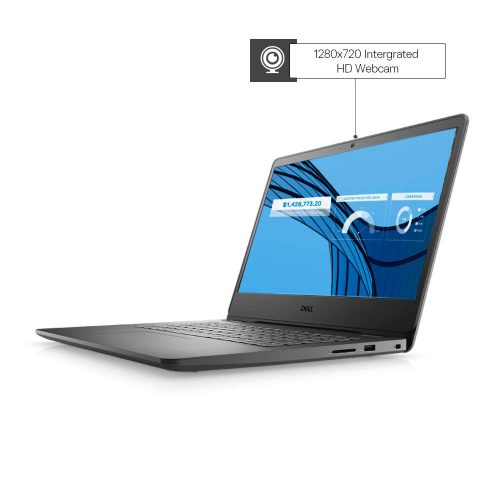Dell Vostro 3401 11th Gen Intel i3-1115G4 14 inches FHD Display Laptop (8GB / 1TB HDD / Integrated Graphics / Windows 10 + MS Office / Accent Black) D552175WIN9BE, 1.59kg