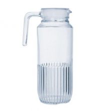 Luminarc 1.3Litre Gridz Glass Juice/Water Jug-Colorless