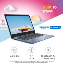 Lenovo IdeaPad 1 Laptop PC, mini Intel Celeron. 4GB RAM. 128ssd. MS Windows 10 Home,11.6 inch Screen Intel Celeron Laptops TilyExpress
