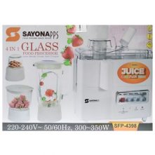 Sayona SFP 4398 Food Processor – White Food Processors TilyExpress