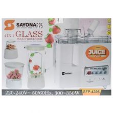 Sayona SFP 4398 Food Processor - White