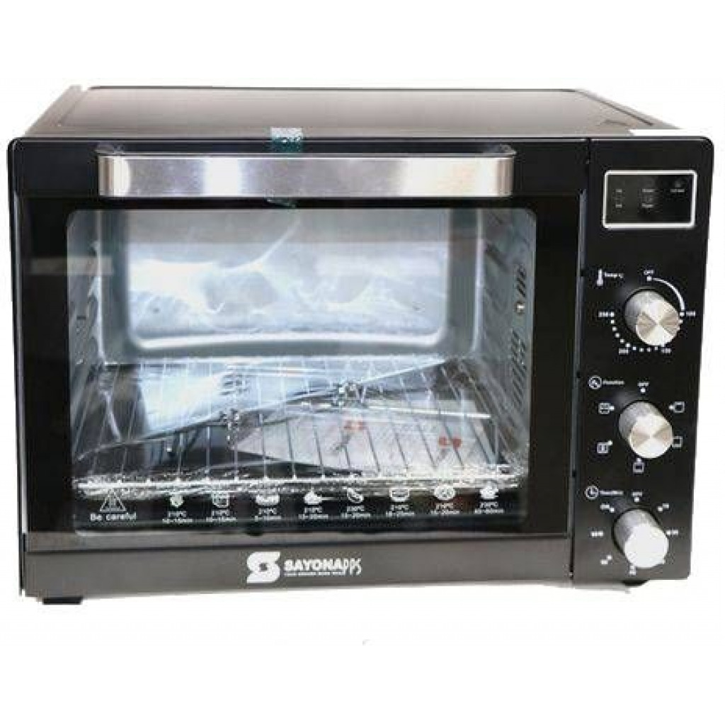 Sayona SO 4369 - 60L Electric Oven - Black