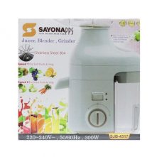 Sayona SJB-4317 Juicer Blender – White Countertop Blenders TilyExpress