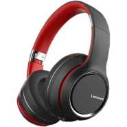 Lenovo HD200 Bluetooth Wireless Headphones With Noise Cancellation - Black