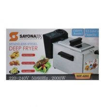 Sayona SDF-4202 Deep Fryer – Silver