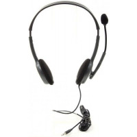Logitech H111 Stereo Headsets with a Microphone - Black