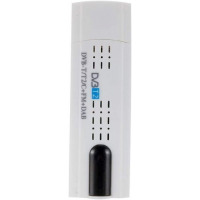 USB TV Stick Digital Tuner DVB-T2 Receiver – White