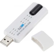 USB TV Stick Digital Tuner DVB-T2 Receiver – White
