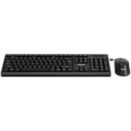 Philips Set Of Wireless Keyboard and Mouse - Black