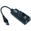 USB 3.0 To RJ45 High Speed Ethernet Network Adapter-Black