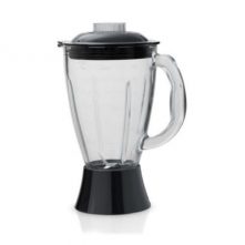 Saachi 2 Jars Blender + Grinder, Pulse Function, Auto-Clean Capability , 1.5 litres- Black