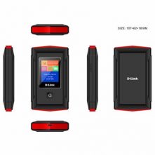 D-Link 4G LTE DWR-932M Mobile Router Mifi - Black