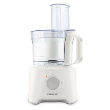 Kenwood Food Processor 750W Multi-Functional with 3 Interchangeable Disks, Blender, Whisk, Dough Maker FDP03 White