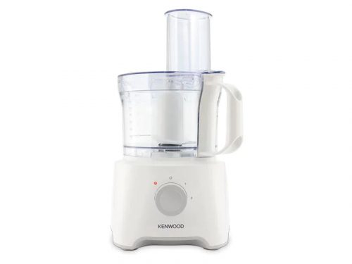 Kenwood Food Processor 750W Multi-Functional with 3 Interchangeable Disks, Blender, Whisk, Dough Maker FDP03 White