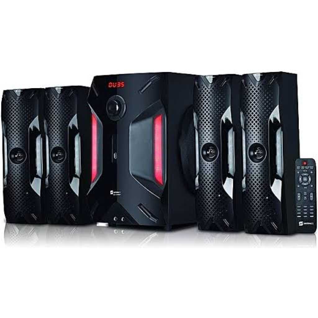 Sayona SHT-1206BT Subwoofer Home Theater System - Black