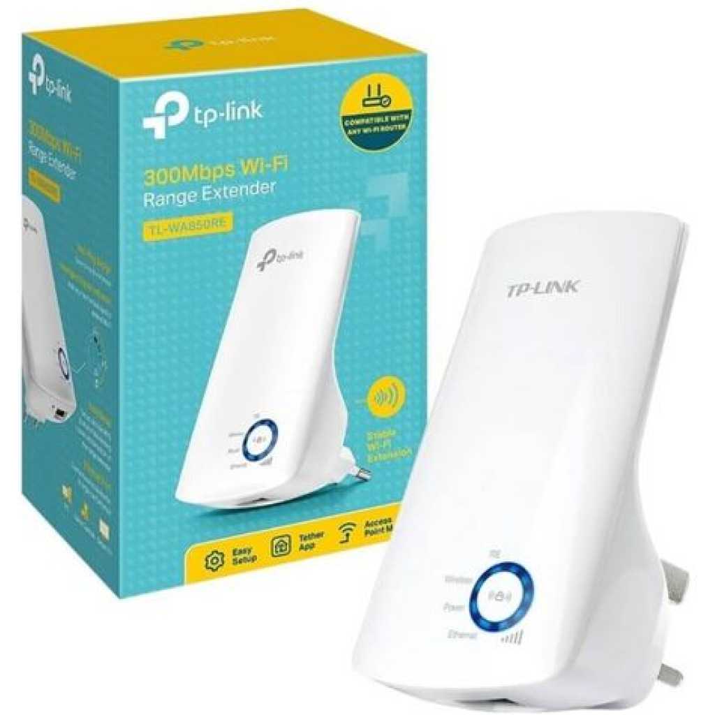 TP-Link 300Mbps 2.4GHz Universal WIFI Range Extender - White